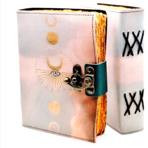 Diario Moon Vera pelle