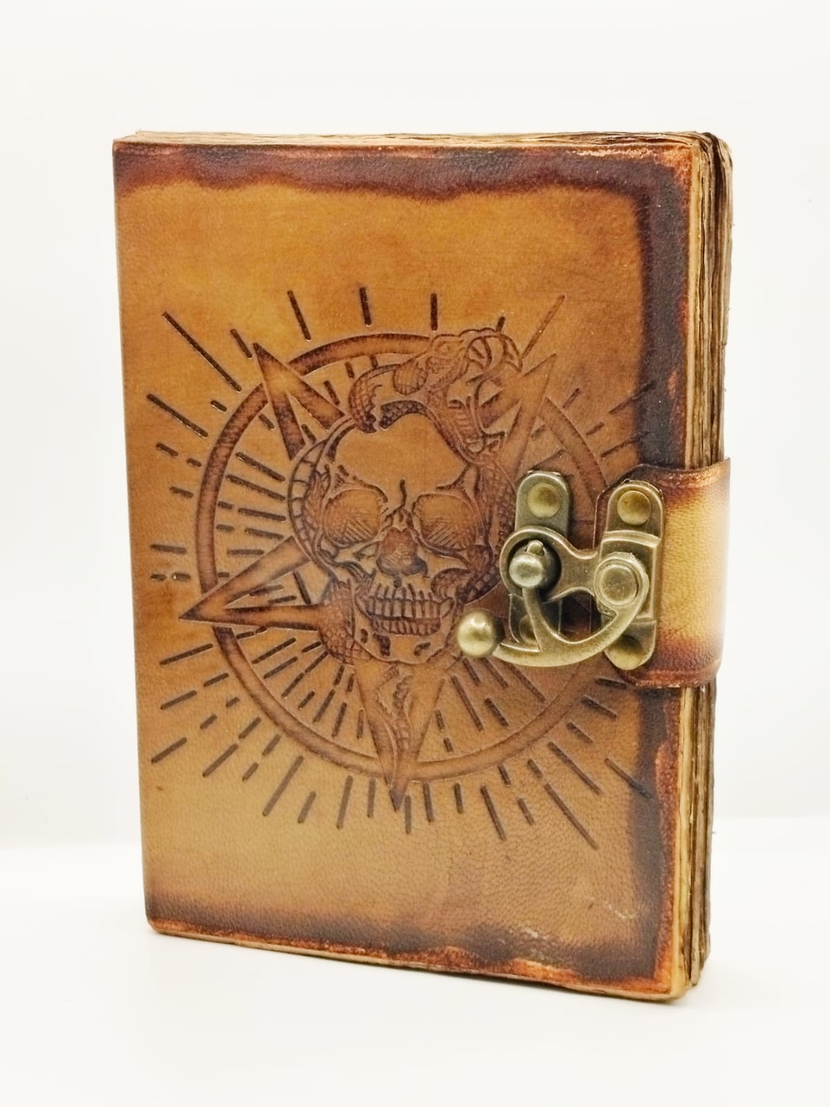 Vera pelle Diario Black Memory