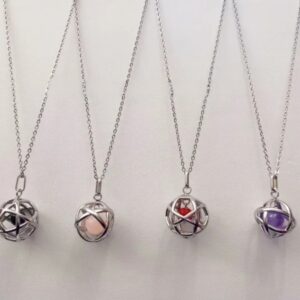 PENTASFERA E GENESA CRYSTAL _CIONDOLI CON PIETRA